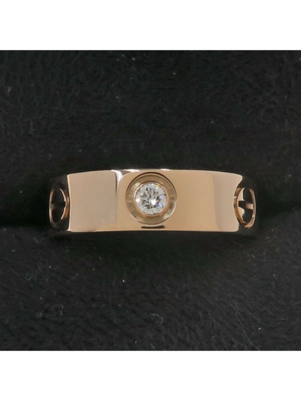 Cartier Love Ring Half Diamond